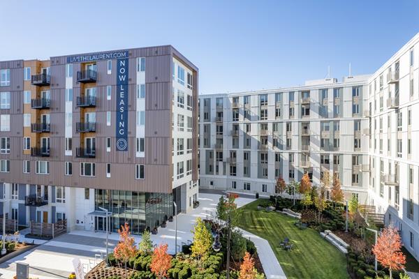 Toll Brothers Apartment Living and PGIM Open 525-Unit The Laurent Luxury Apartment Community in Cambridge, Massachusetts