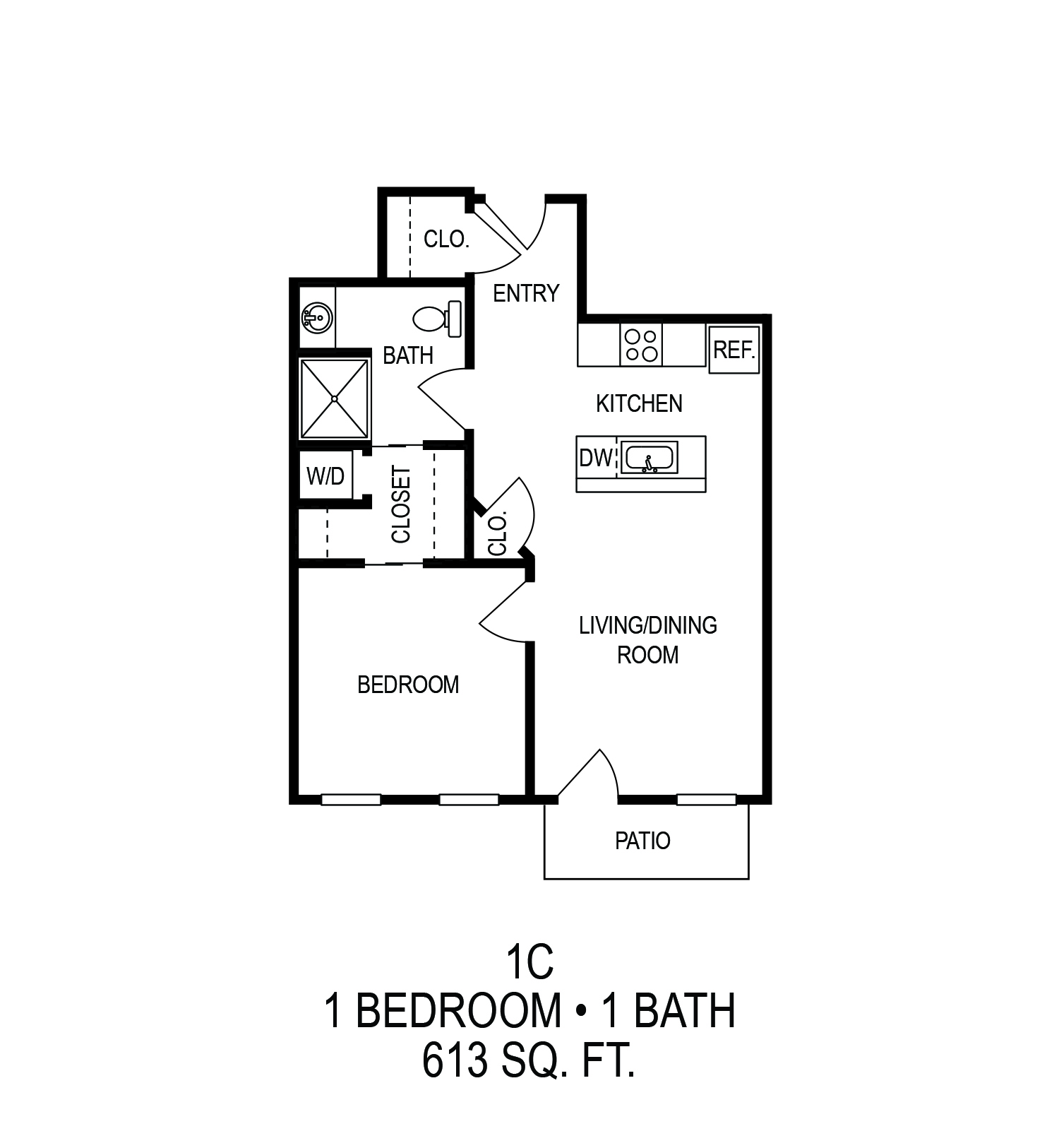 Informative Picture of One Bedroom (C)*