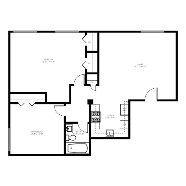 Informative Picture of Two Bedroom 