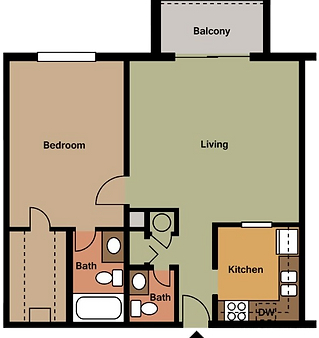 Informative Picture of 1 Bedroom