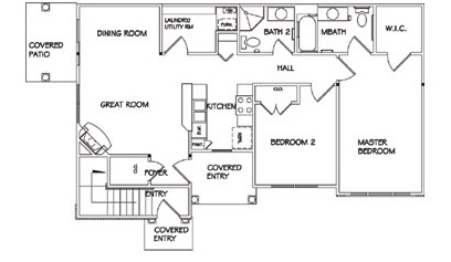 Informative Picture of (Phase One) Two Bedroom Lower side by side 