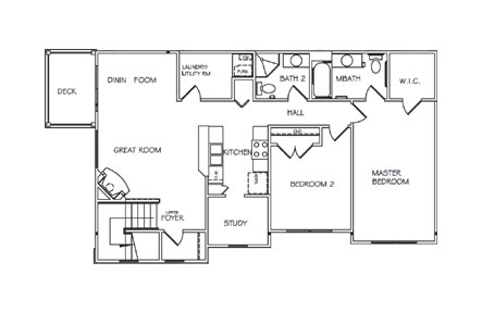 Informative Picture of (Phase One) Two Bedroom Upper side by side 