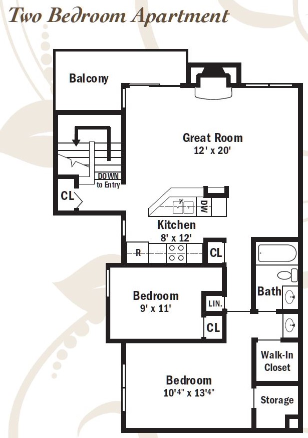 Informative Picture of Two Bedroom