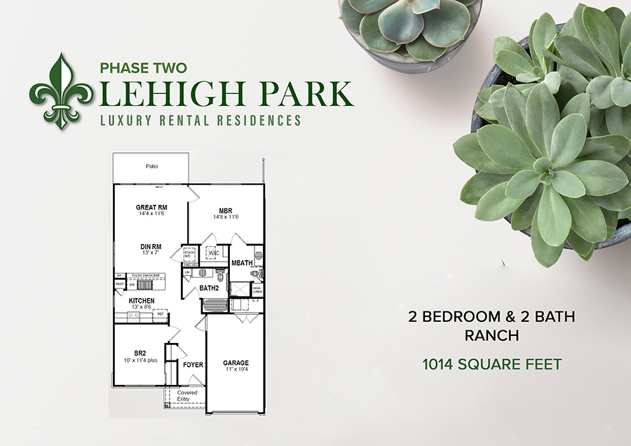 Informative Picture of (Phase Two) Two Bedroom Ranch Townhouse 